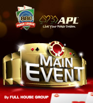 THE MAIN EVENT 5-9, Sept 2012, Crown Casino.  Play Texas Hold'em with APL, 888PL or Pub Poker to win a seat at this exclusive, money-can’t-buy poker event.