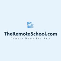 TheRemoteSchool.com - Domain Name For Sale(@TheRemoteSchool) 's Twitter Profile Photo