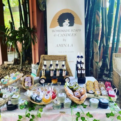my Business my way unique hand made soap & candles made in The Gambia 🇬🇲