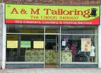 A&M Tailoring based in Ruislip Manor provide: all kind of alterations and repairs,made to measure clothes also ironing,laundry and dry cleaning service.