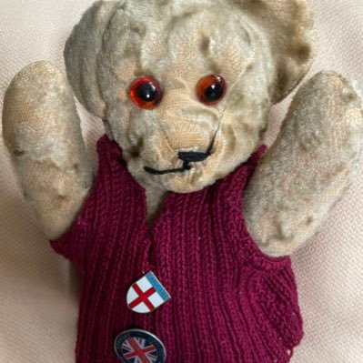 I’m a little Ted, who’s been around for a while, likes stuffies & poems , lived wiv me hoom all me life 😊 #furrybards #furrytails 🐻