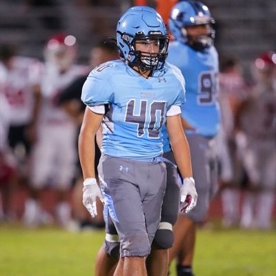 burkhard_jayson's profile picture. Cactus High School~Football~ WR/OLB/FS~ c/o ‘26 3.9 GPA/Honors 5’8 & 170lbs https://t.co/S0BOQ3RkBH…