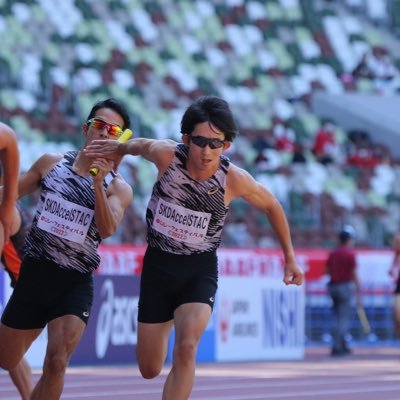 200m 成城→中央大学陸上競技部→普通のサラリーマン 社会人陸上チームSKD(@SKD400mR) 200m:21秒39 4×100mR:39秒35 M25 4×100mR元日本記録保持者🇯🇵