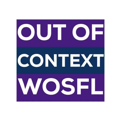 Out Of Context WOSFL provides you with the very best of content from the @OfficialWoSFL . Got content you want us to share? Tag or DM us.