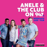 Anele and The Club on 947(@AneleAndTheClub) 's Twitter Profile Photo