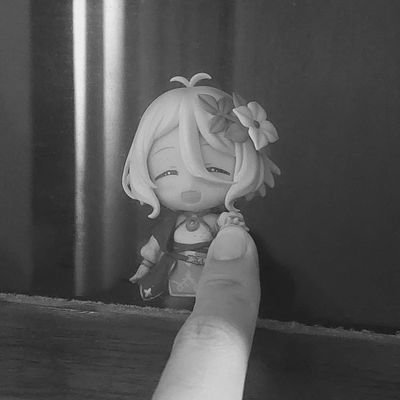 I'm taking photo of my figures in black and white.