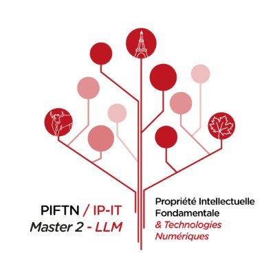 Compte officiel du Master 2/LL.M Propriété intellectuelle fondamentale & technologies numériques 🇫🇷 🇨🇦 🇪🇸 @UnivParisSaclay @universitelaval @UAM_Madrid