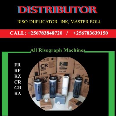 We have Toners Inks and we are distributors of riso duplicator ink and Master Roll