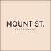 Mount St. Restaurant (@mountstrest) Twitter profile photo Mount St. Restaurant (@mountstrest) Twitter profile photo