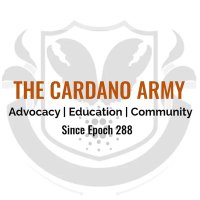 CardanoArmy.io (@thecardanoarmy) 's Twitter Profile Photo CardanoArmy.io (@thecardanoarmy) 's Twitter Profile Photo