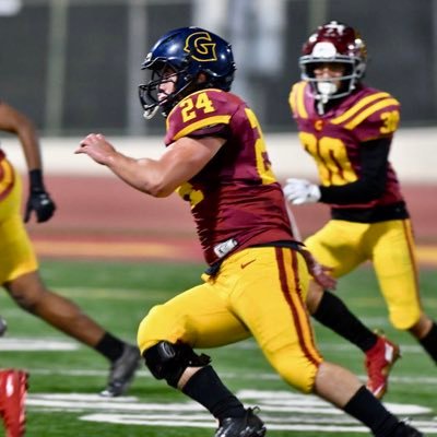 Sophmore @GlendaleCollege| Qualifier 3.7gpa| 6’0, 225| ILB | All CIF MVP ‘19| Pacific League Player of the Year ‘19 | All state (CA) ‘19 |