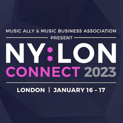 #NYLONconnect A leading music industry conference brought to you by @MusicAlly and @MusicBizAssoc
The 7th edition is taking place in London, 16-17 January 2023