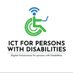 ICT4 PERSONS WITH DISABILITIES (@ictforpwds) Twitter profile photo ICT4 PERSONS WITH DISABILITIES (@ictforpwds) Twitter profile photo