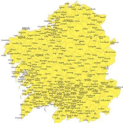 Conta divulgativa dos 313 #concellosdegaliza xestionada sen ánimo de lucro por namorados da terra. Fíos moi longos :))  Info tomada de diversas páxinas webs.