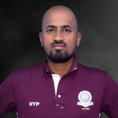 Coach
🇮🇳
🕵️‍♂️ S&C Coach - Chittoor Cricket Field
🖊 Cricket Scorer - Andhra Cricket
📚 CXI-SPORTS Certified @Primal_Patterns
📚 CFR Certified @Acfitacademy