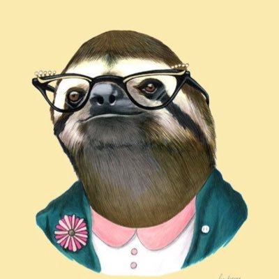 I fucking love sloths. In a world without empathy sinking into hypercapitalistic technodystopia, sloths are the only succor before the grave. Also bunnies.