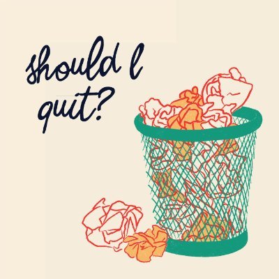 @vanessamzoltan helps people quit the things that hold them back and stick with the things that bring their life meaning. This season on TRQ: Should I Quit?