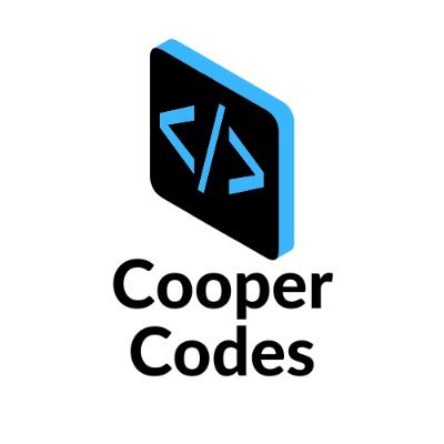 thecoopercodes's profile picture. Software Engineer
YouTuber (https://t.co/x8CJVMjIoM)