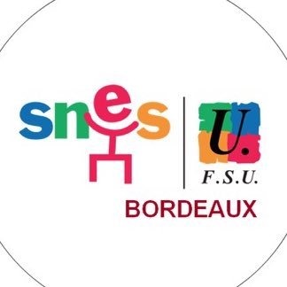 Section académique du Syndicat National Des Enseignements de Second Degré - 138 rue de Pessac - 33000 Bordeaux - s3bor@snes.edu - dept: 33/64/47/40/24 #TeamSNES
