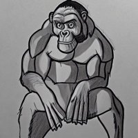 monkey tricks for drawing(@DrawsOfApe) 's Twitter Profileg