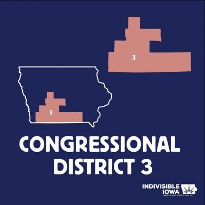 CD 3 consists of 16 counties in central and SW Iowa.