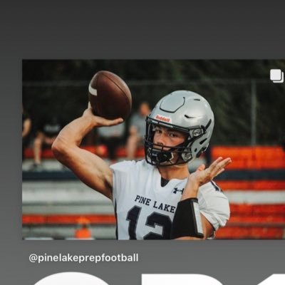 Nicholas Reid GPA: 3.95 II Class of 2023 II Position Varsity QB, Wr, Safety II Pine Lake Prep II 5’11” 175 II Champions Sports Performance 18u 7v7 Team II