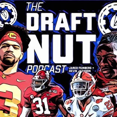 The official account of The Draft Nut Podcast, hosted by @JRodNFLDraft and @RealD_Jackson. We're here to talk #NFLDraft, football, and more!