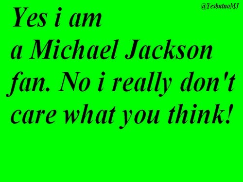 I tweet things you can agree with (if you're an MJ fan) (no not the same person from tumblr..) You can DM me ideas if you want i also write my own! :)