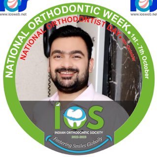 M.D.S. in Orthodontics & dentofacial Orthopaedics| Owner, Director & CEO @SmileUnivDental |Consultant #Orthodontist|Asst.Professor| Author|Views&RT≠ Endorsement