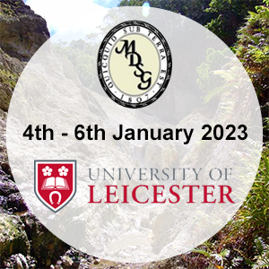 UK and Ireland Mineral Deposits Study Group 🌍 44th Annual Winter Meeting 4th - 6th January 2023 at the University of Leicester