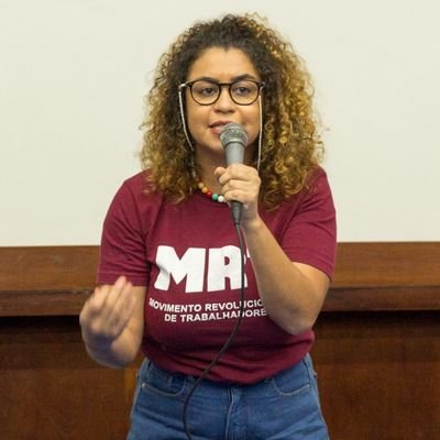 Professora da rede estadual do Rio, militante do MRT e do grupo de mulheres Pão e Rosas