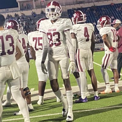 Red oak HS 23’| WR | 6’3| 160 | 4.5 40 yd dash | 3.1 GPA | email: @Jaidonblanton28@gmail.com | NCAA ID : 2209655807