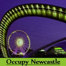 Official Twitter account for the occupation of Newcastle-upon-Tyne. #OccupyNewcastle Views posted here are not necessarily views of the occupation as a whole.