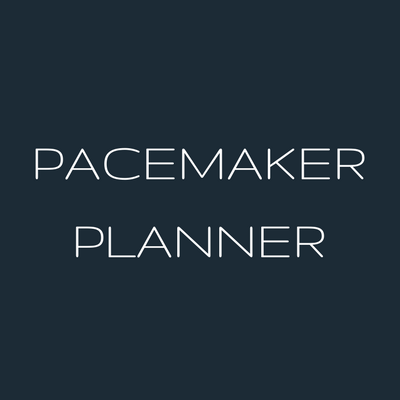 Pacemaker is a simple, flexible goal planner for writers, students and anyone with quantifiable goals really! Set a writing pace- keep it, beat it or cheat it!