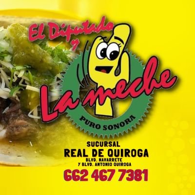 Los mejores #Tacos • #Burros • #Quesadillas • #Caldos Sonorenses   
Menú Mexicano (3pm a 11pm)