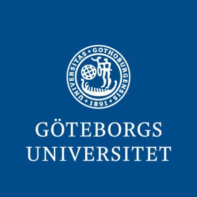 Göteborgs universitet på svenska och engelska. 
University of Gothenburg in Swedish and English.