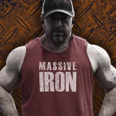 Massive Iron - Muscle and strength building coach. Ultrarunner. Big. Hairy. Ugly. Dude.
