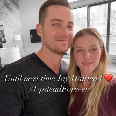 “He’s her anchor⚓️ and she’s his constant∞” Jay & Hailey #Upstead Fan Account. Until next time Jay Halstead ❤️ #Upsteadforever
