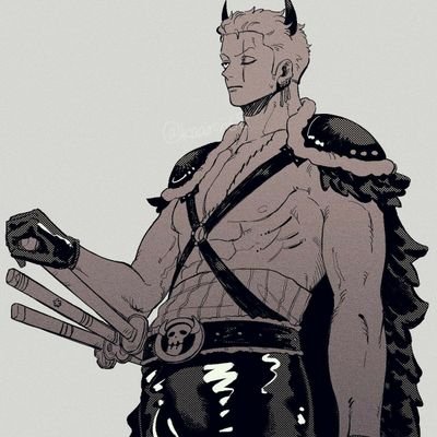 ฿1,100,001,100 / Estilo Santoryu / Katanas: Wadō Ichimonji, Sandai Kitetsu y Enma / Seré el mejor espadachín del mundo / quiero sake