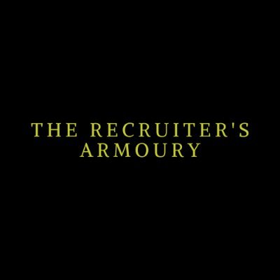 Recruitarmoury's profile picture. Lawyer, Copywriter

The Recruiter's Armoury - Armour up, prepare your consultancy for battle - https://t.co/QeCg9M3KyZ*…