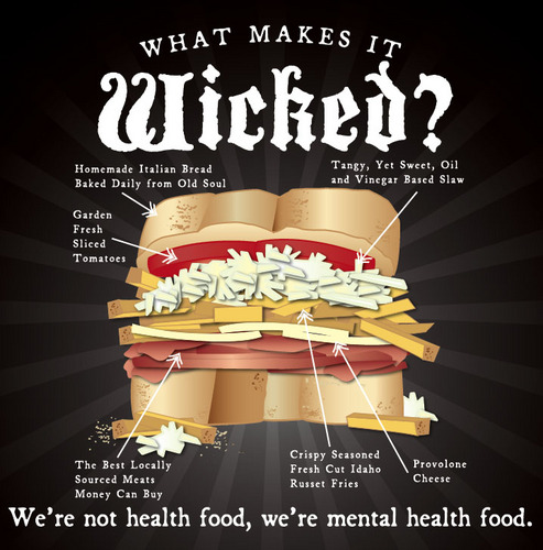 wichonwheels's profile picture. Not health food . . . mental health food!!