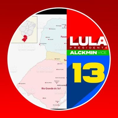 Sou o sul do Brasil
Vou votar em Lula! Sou Lula! Quem for votar no Lula, me segue que eu sigo de volta! Esquerda segue Esquerda!
SDV quando o Twitter deixar!