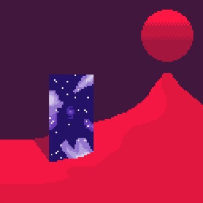 I draw random pixel art garbage when I feel like. Feel free to follow my antics I guess?