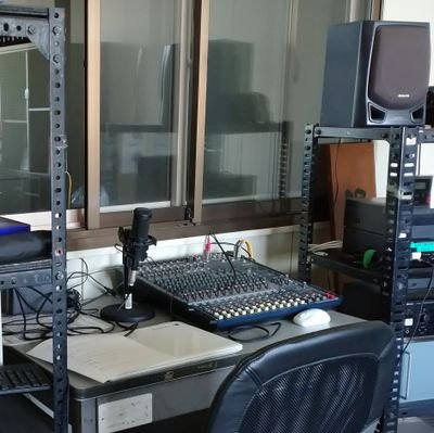 ラジオ収録・放送、イベント音響・照明をします。2023後期の収録は水曜。放送は水曜12:20～12:35です。#足利大学