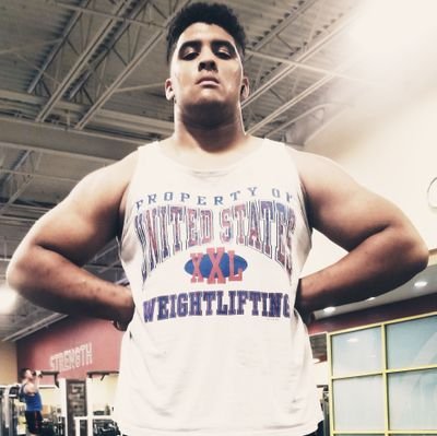 15 years old / Football Player (DL/LB) 4.89~40 / Weightlifter (170 kg. total) / Powerlifter (1,235 lb. total) - BP, 185×27 / Strongman / JROTC / 6'1, 242 lbs.