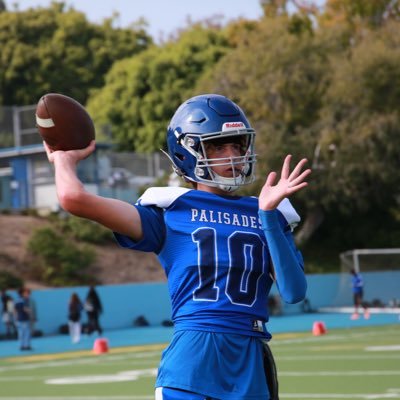 PCHS ‘26 (CA) /// Quarterback #10 /// 6’7 185 Lbs /// Sophomore Year Highlights 👇 /// 2023 GPA 3.5