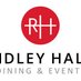 Ridley Hall Dining & Events (@RHdining) Twitter profile photo