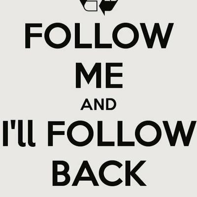 Follow me for follow back