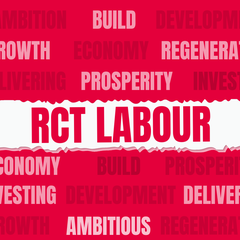 RCT Labour is made up of 59 Councillors representing communities across Rhondda Cynon Taf.