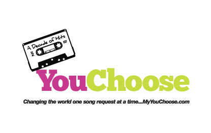 YouChoose runs Live music fundraising events built around YOU. Your songs. Your choice. You CAN change the world.